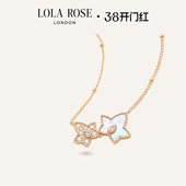 LolaRose罗拉玫瑰 英国常青藤进口项链女礼物 Ivy