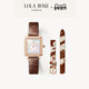 秋冬限定 Lola Rose罗拉玫瑰 Cube英国新款 小棕表进口手表女表