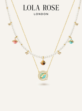 LolaRose罗拉玫瑰Heliocentric英国日心说淡水珍珠项链女礼物