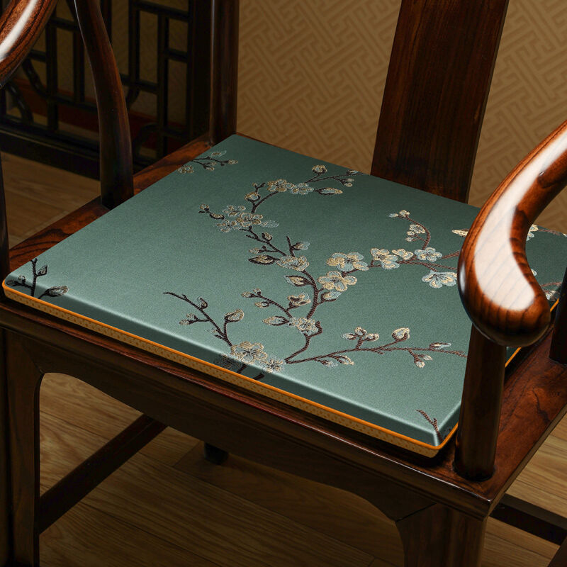 新中式红木椅子沙发坐垫实木太师椅垫座椅垫家用餐椅茶椅垫