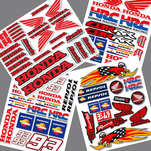 适用摩托车贴纸机车改装防水车贴