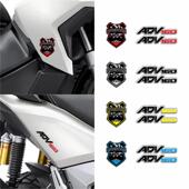 适用本田ADV160 饰贴花 3D立体贴纸反光装 150 350车身字母标志改装