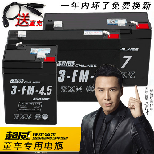 童车专用儿童电动车电瓶