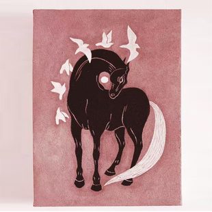 方寸美居新款新年马年门口入户地毯进门口脚垫装饰地垫玄关可水洗