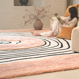 方寸美居法式地毯大宅标配耐脏宝藏毯进口羊毛地毯大别野别墅客厅