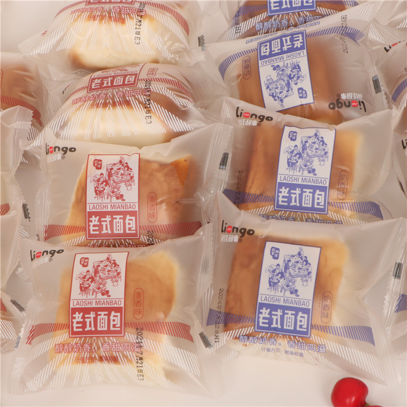 良佳故事老式面包奶香味麦香味老传统西式糕点