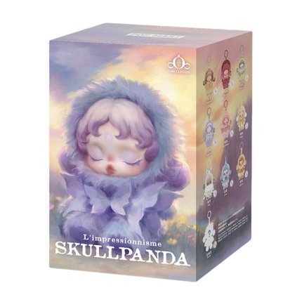 【百亿】POPMART泡泡玛特SKULLPANDA光织园系列搪胶毛绒挂件盲盒