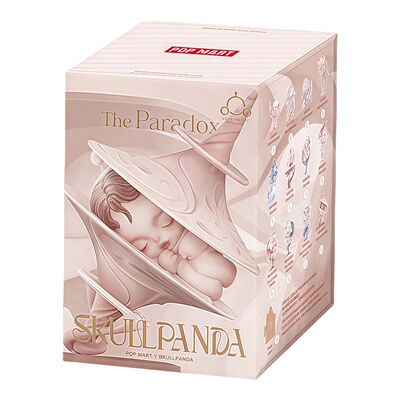 泡泡玛特SKULLPANDA进退之门手办