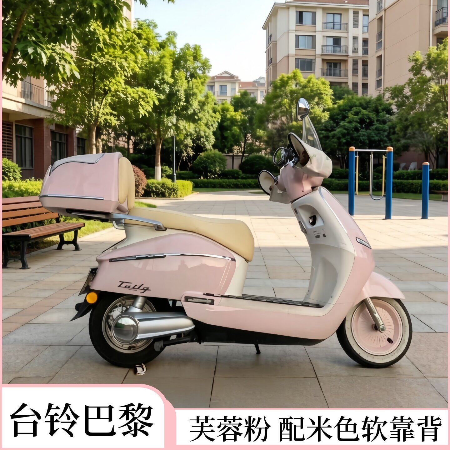 适用台铃巴黎电动车后尾箱 台铃雅典踏板车大号后备箱 苍穹密码锁