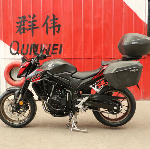 适用26款本田CB500F尾架后货架加强尾翼后扶手改装行李架牛角扶手