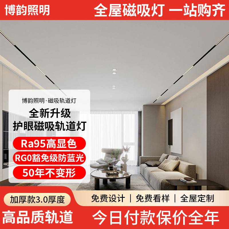 护眼磁吸轨道灯