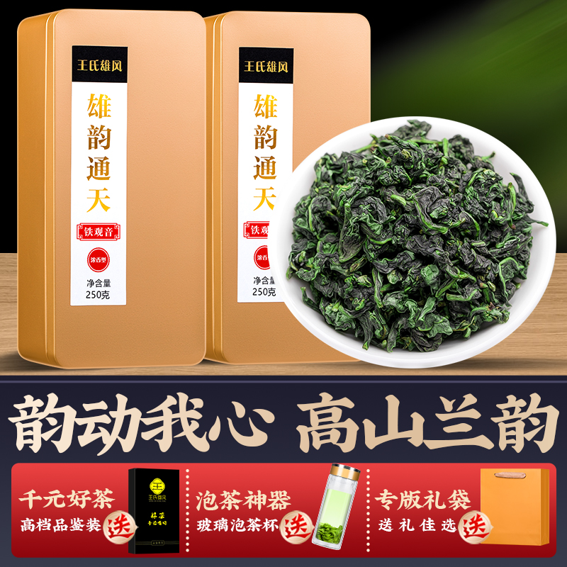 雄韵通天特级浓香型铁观音500g