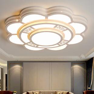 客厅灯2023新款 特大蝴蝶花灯具简约大气高档卧室会议室led吸顶灯