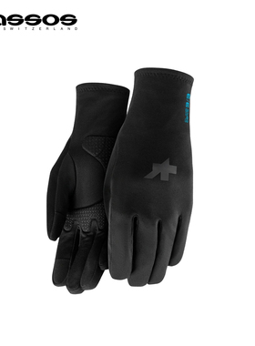 assos阿索斯P1防风冬季保暖长指手套全指透气自行车骑行装备