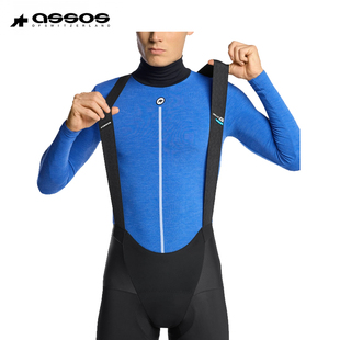 assos阿索斯P1 男深冬加厚羊毛保暖透气骑行内衣 打底衣