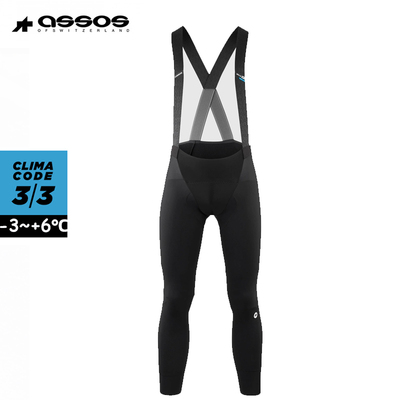 assos阿索斯MILLE GT ULTRAZ男深冬高保暖透气防风骑行背带长裤