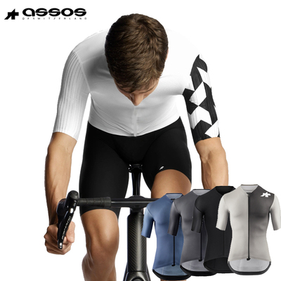 assos骑行服短袖轻薄紧身竞赛