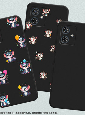 适用MOTOG54手机壳摩托罗拉G42磨砂壳MotorolaG54PowerEdition中国风Q版蜜袋鼯G54Power潮流男女款保护套