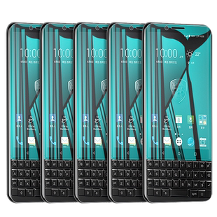 适用于BlackBerry黑莓keyone水凝膜全屏磨砂key2防指纹BBF100-4抗蓝光UV量子水凝黑莓防摔摸高清手机保护贴膜