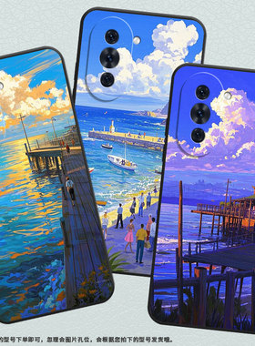 适用华为Hinova9Pro手机壳nova8防摔蓝色天空nova8Pro耐磨BRQ-AN00华为Hinova10Pro硅胶ADA-AL00U保护套