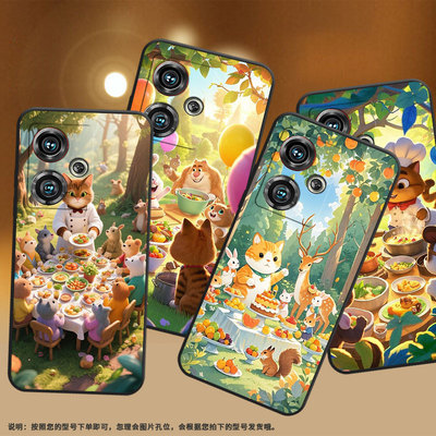 适用努比亚Z40Pro手机壳NX701J个性火锅聚餐防摔保护套NX711J超薄努比亚Z50Ultra全包边NX712J高级感软壳