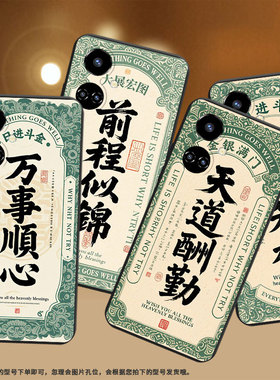 适用传音TecnoCamon19Neo手机壳男女款前程似锦Camon19高级感TecnoCamon19Pro磨砂壳全包边中国风保护套