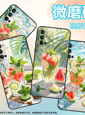 适用OPPOReno2Z手机壳10x黑色PCCM00商务0pp0RenoAce保护套Ace2柠檬清新Reno4Z高级PCKM70轻薄Reno5软壳