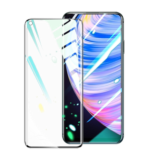 适用于realmeq2pro钢化膜真我Q2手机膜realmeq2i全覆盖OPPO全包无白边Realmeq2抗摔防指纹po全身玻璃保护贴膜