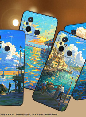 适用红米14c手机壳a1+高级感蓝色天空redmi12保护套23124rn87g超薄红米12c/a1全包边23129rn51x男女软壳