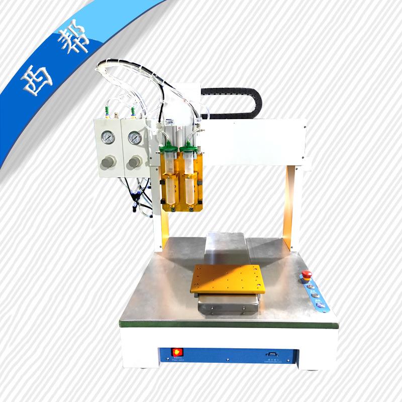 厂家热销养生壶三轴自动点胶机江苏30ml针筒钢化膜打胶机器