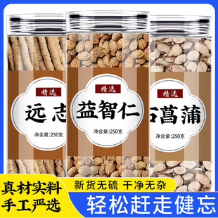 远志石菖蒲益智仁茶包中药材正品官方旗舰店药用野生泡水喝的功效