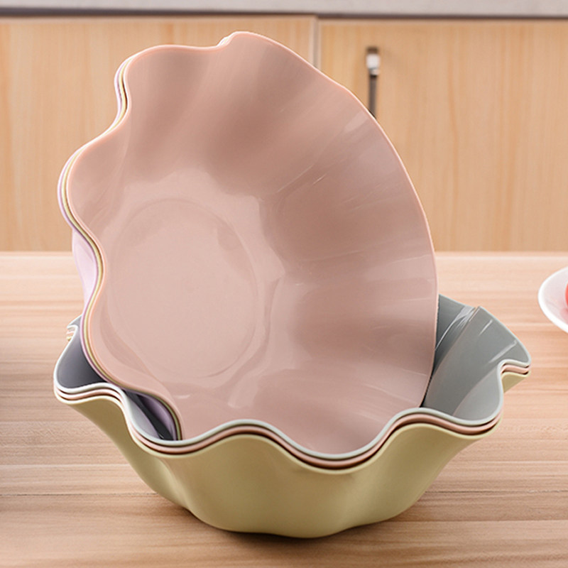 果盘家用客厅茶几水果盘零食盘现代简约干果盘办公室桌面糖果盘