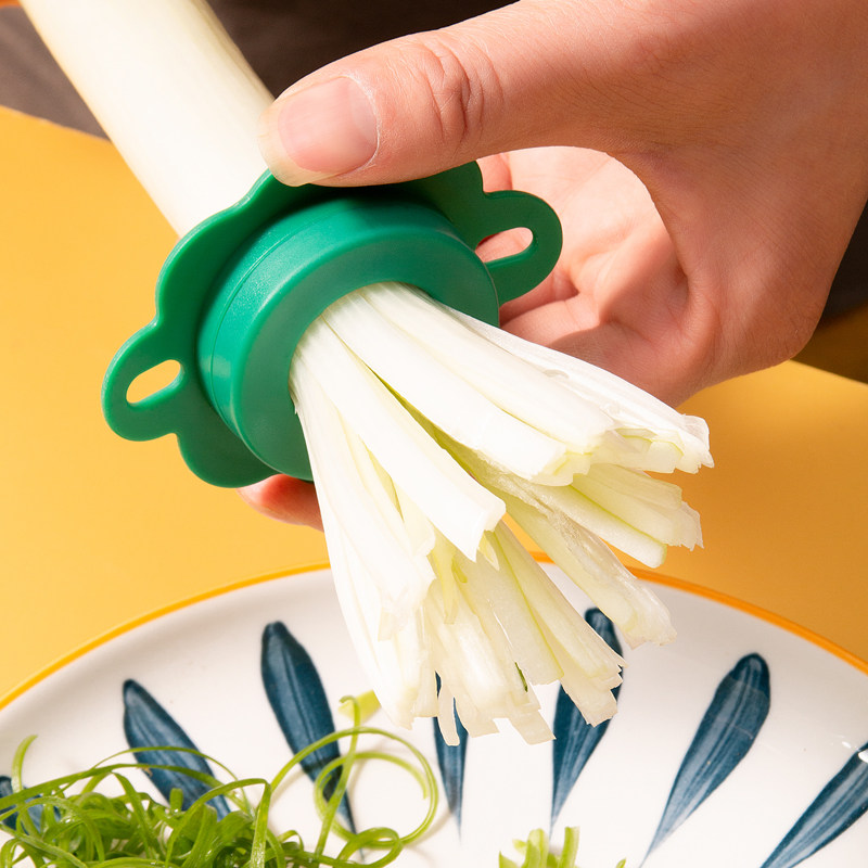 切葱丝神器不锈钢梅花葱丝刀多功能切菜器大葱小葱辣椒丝葱花切刀