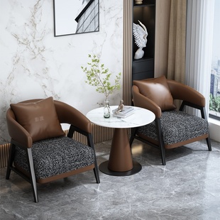 A字椅沙发布款组合意式极简设计师款休闲椅阳台休闲椅公寓沙发