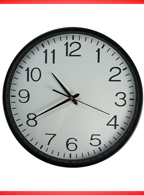 立显定制指针式钟表|POE供电/NTP同步|18寸/20寸圆盘钟盘校时时钟