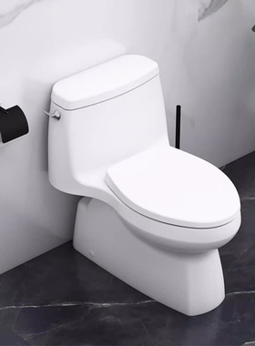 科勒马桶新圣罗莎五级旋风单冲水缓降静音连体坐便器卫生间20169T