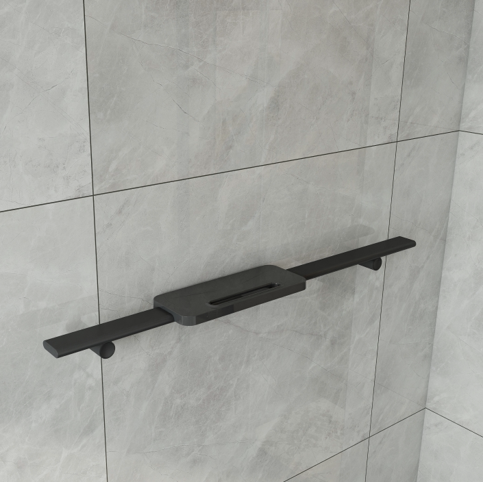 科勒浴室置物架柯蕾浴室挂件不锈钢卫生间墙免打孔置物架90120T