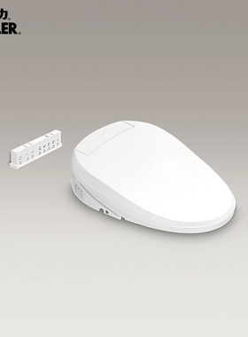 科勒智能马桶盖速热带遥控304不锈钢喷管电动加热坐便盖板K-25657