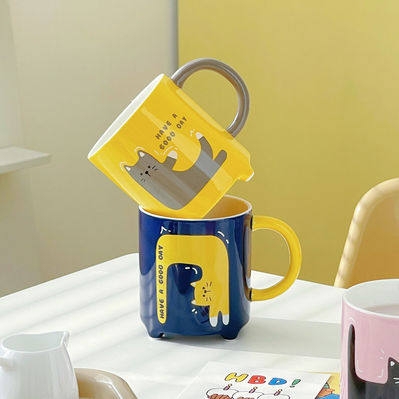 可爱陶瓷马克杯创意设计