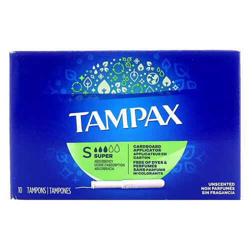 美国进口丹碧丝TAMPAX导管式卫生棉条（加大流量）盒装