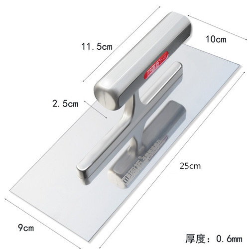 正品不锈钢抹灰刀批墙刀油灰刀铲刀小泥铲抹泥刀小抹子套装修刮墙