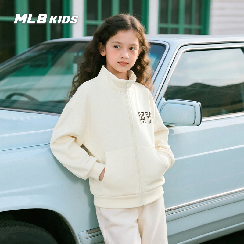 MLB儿童官方男女童背标卫衣外套
