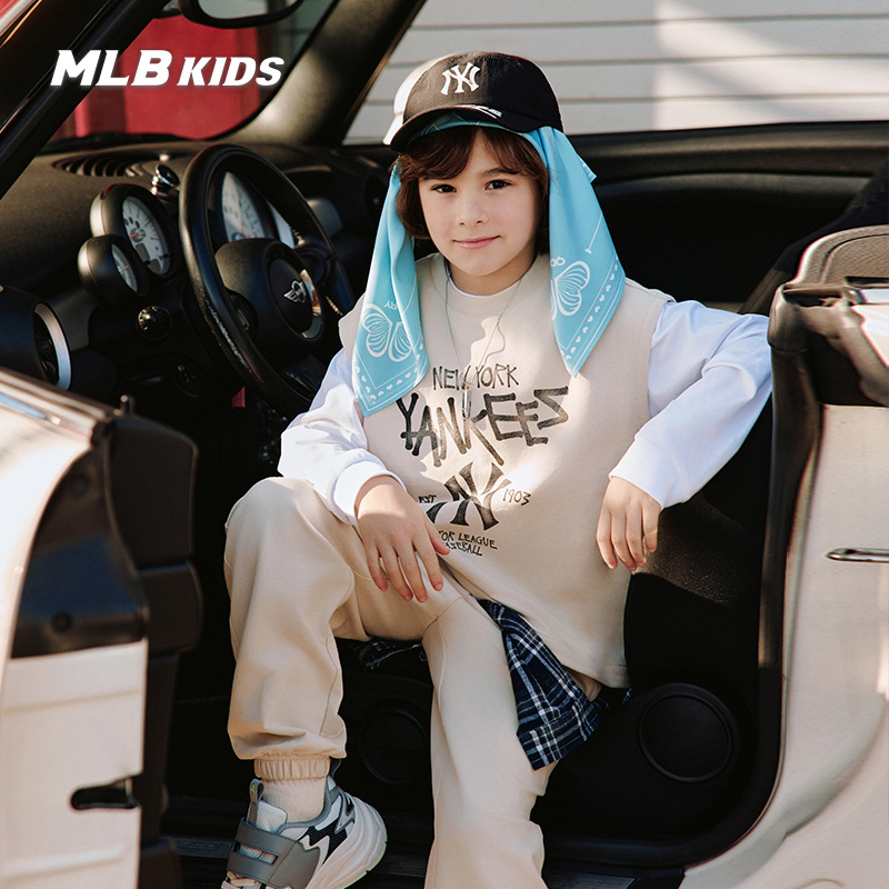 MLB儿童官方男女童字母印花套装