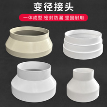 换气扇排气扇用配件铝箔软软管安装不锈钢喉箍卡箍变径扎带支架