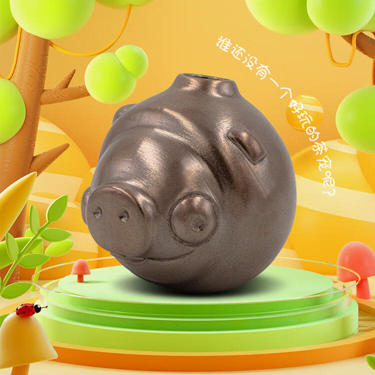 三星堆博物馆文创紫砂茶宠摆件