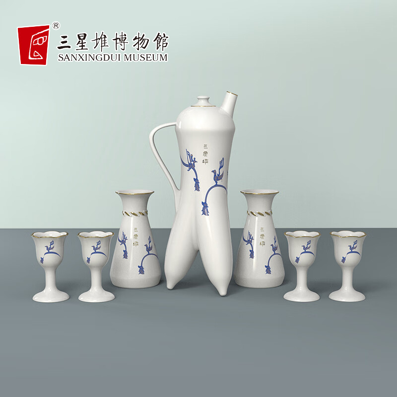 三星堆博物馆中式分酒器