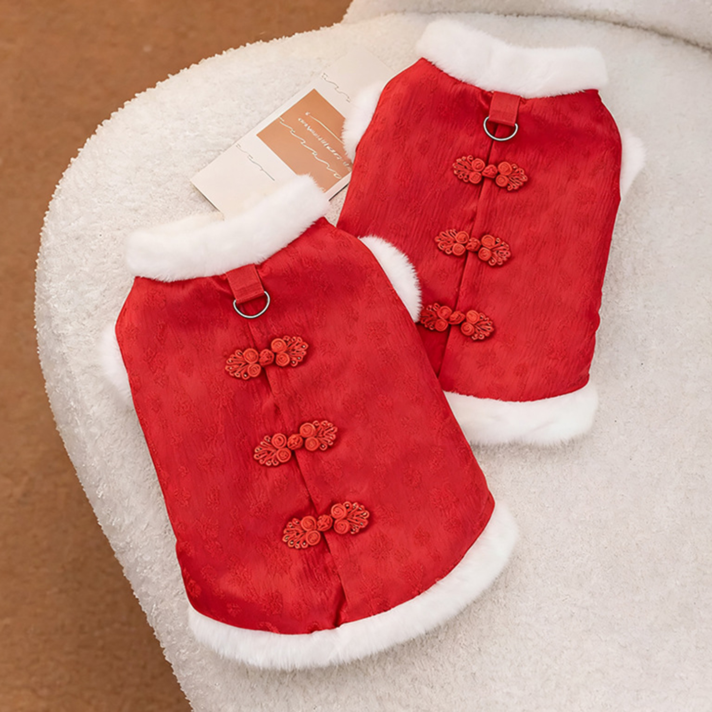 2025新款狗狗新年衣服