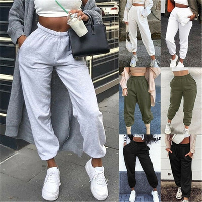Women's home leisure sports padded sweater pants legging