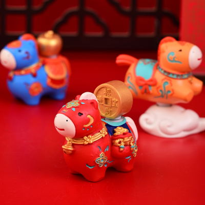 2026马年吉祥物摆件马上有钱