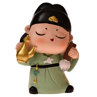 李白擺件大唐不夜城古風(fēng)